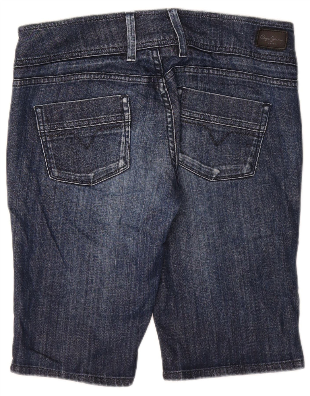 PEPE Jeans Womens Denim Shorts W31 Medium Navy Blue Cotton