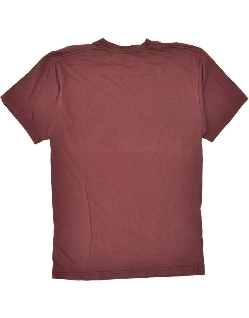 VANS Mens Classic Fit T-Shirt Top Medium Maroon Cotton | Vintage Vans | Thrift | Second-Hand Vans | Used Clothing | Messina Hembry 