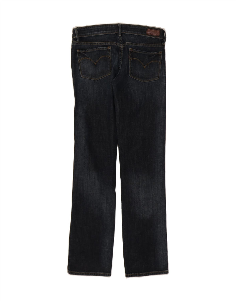 LEVI'S Womens Slightly Curvy Straight Jeans W27 L32  Blue Cotton Vintage Levi's and Second-Hand Levi's from Messina Hembry 