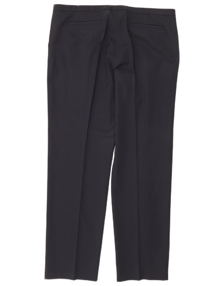 Emporio Armani Womens 2 Button 2 Piece Suit IT 44 Medium W30 L30 Navy Blue