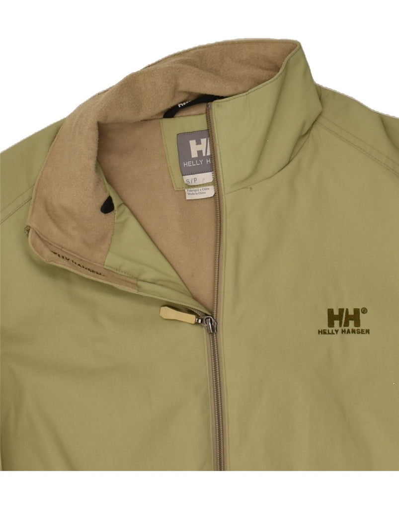 HELLY HANSEN Mens Bomber Jacket UK 36 Small Green Polyester | Vintage Helly Hansen | Thrift | Second-Hand Helly Hansen | Used Clothing | Messina Hembry 