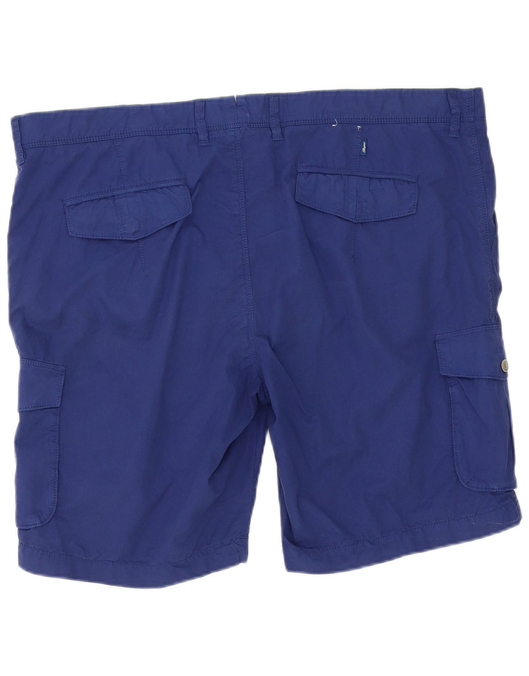 Bogner Mens Modern Fit Cargo Shorts 3XL W44 Blue Cotton