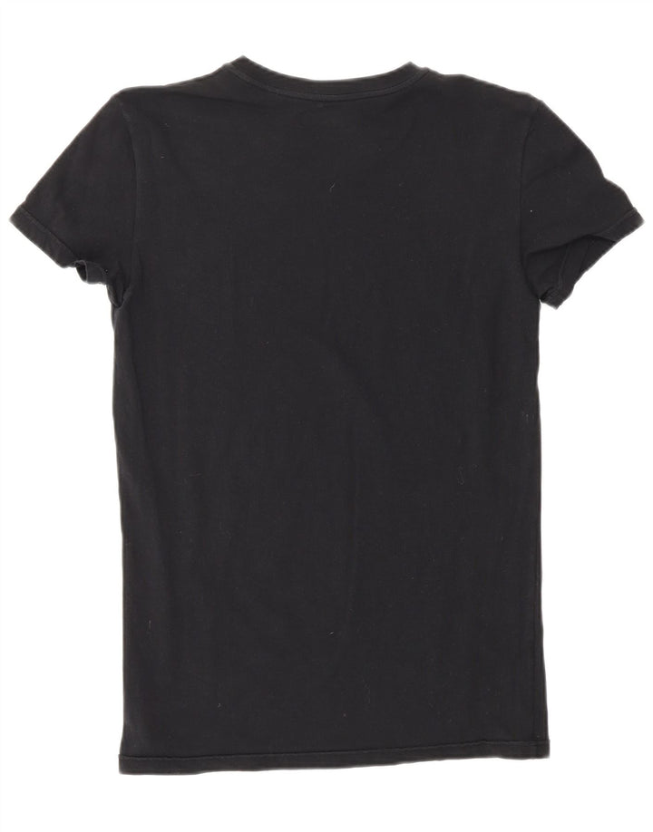 EMPORIO ARMANI Mens T-Shirt Top IT 48 Medium Black Cotton Vintage Emporio Armani and Second-Hand Emporio Armani from Messina Hembry 