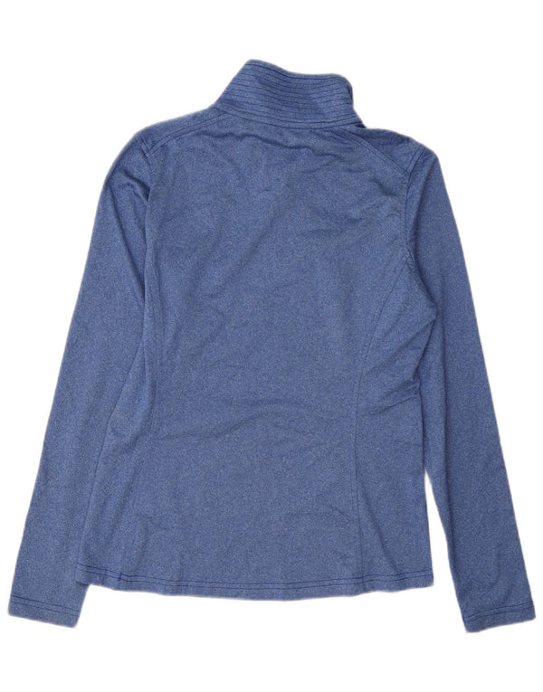 The North Face Womens Pullover Tracksuit Top UK 10 Small Blue Flecked
