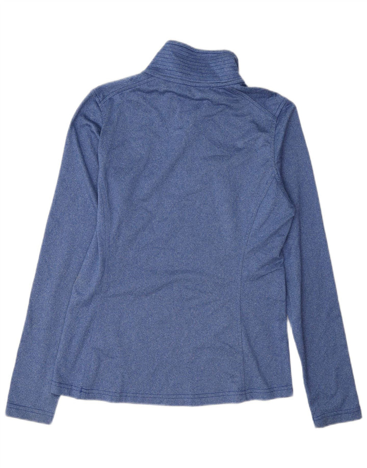 The North Face Womens Pullover Tracksuit Top UK 10 Small Blue Flecked