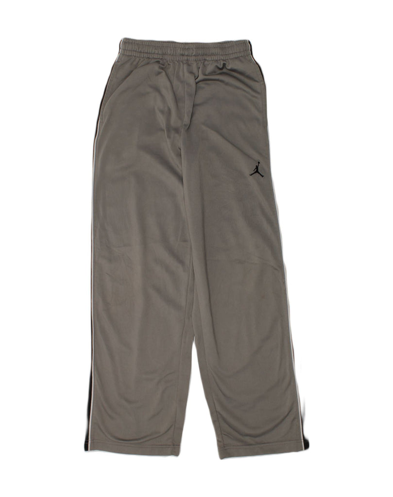 JORDAN Boys Tracksuit Trousers 11-12 Years Medium  Grey Polyester | Vintage Jordan | Thrift | Second-Hand Jordan | Used Clothing | Messina Hembry 