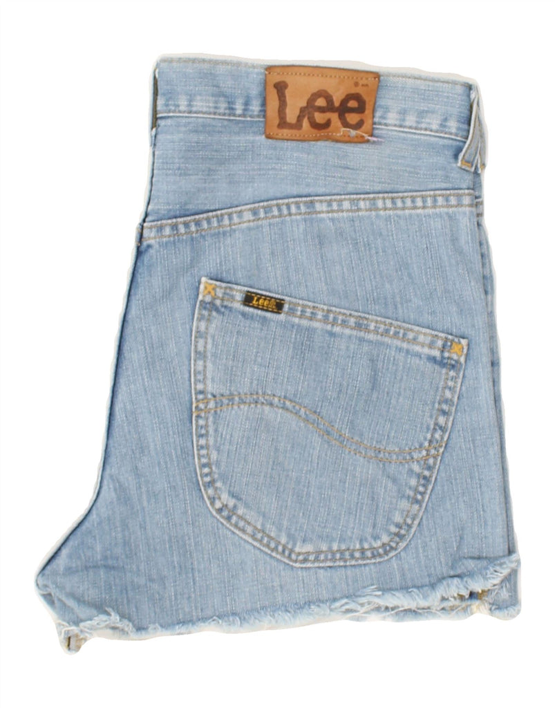 LEE Womens Denim Shorts W34 Large Blue | Vintage Lee | Thrift | Second-Hand Lee | Used Clothing | Messina Hembry 