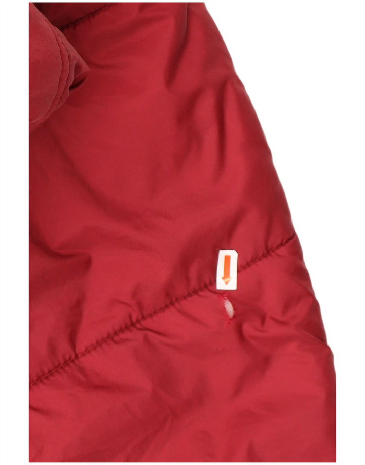 Vintage Mens Padded Jacket UK 42 XL Red