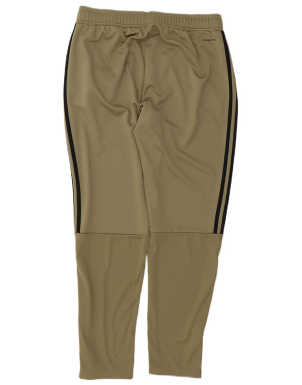 ADIDAS Mens Aeroready Tracksuit Trousers Large  Khaki Polyester