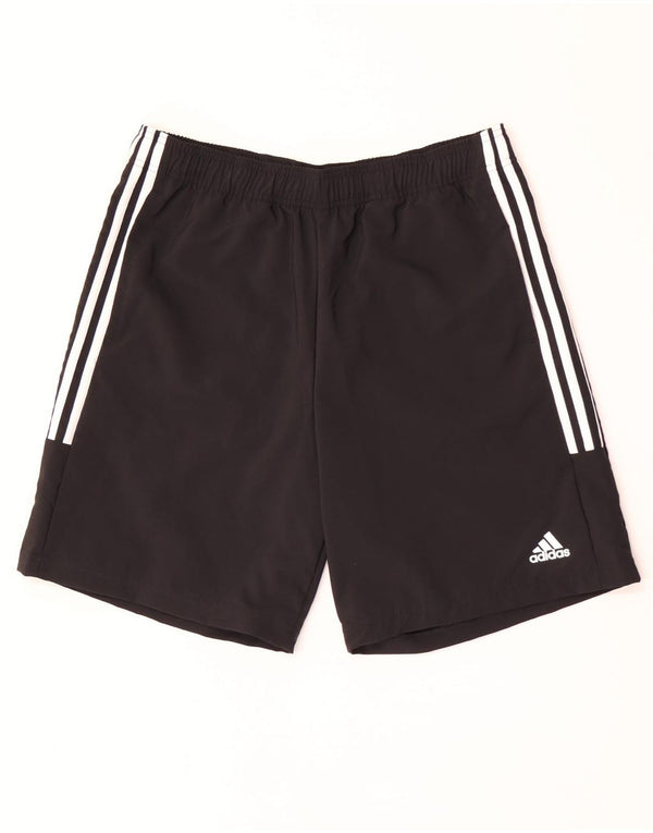 Adidas Mens Sport Shorts Large Black Polyester