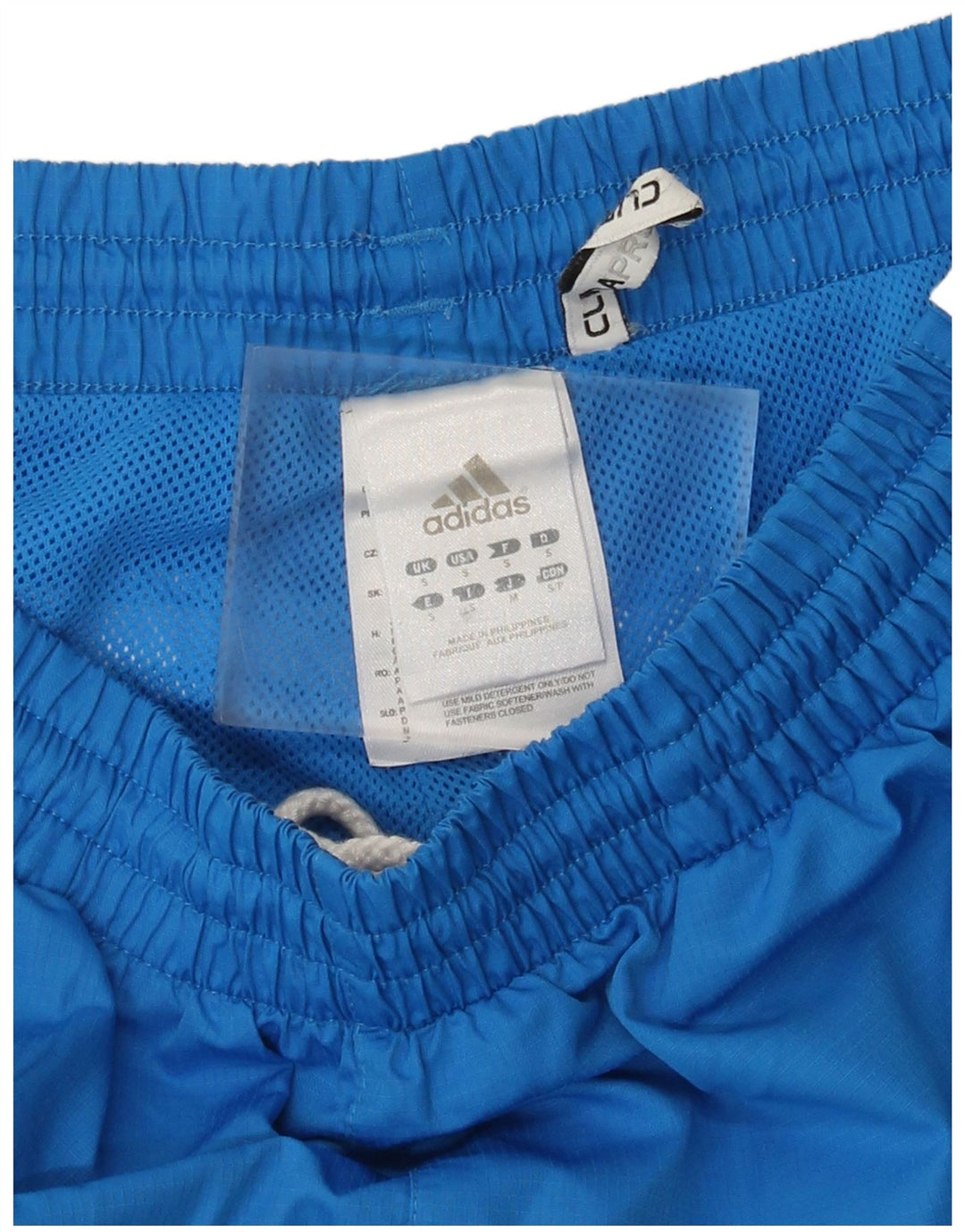 Adidas Mens Bermuda Sport Shorts Small  Blue Polyester