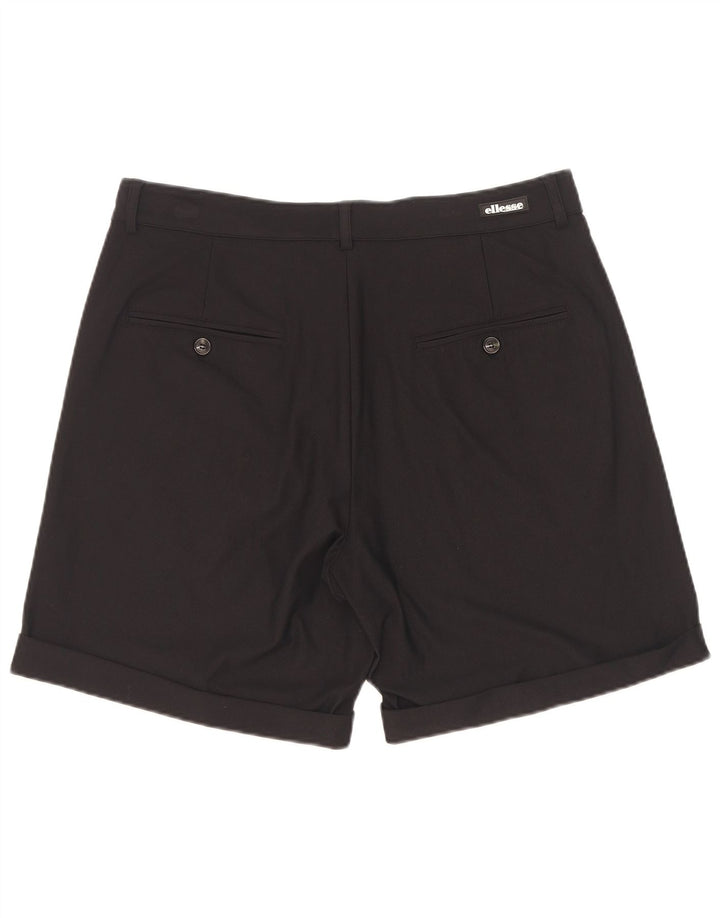 Ellesse Mens Chino Shorts Medium W32  Black