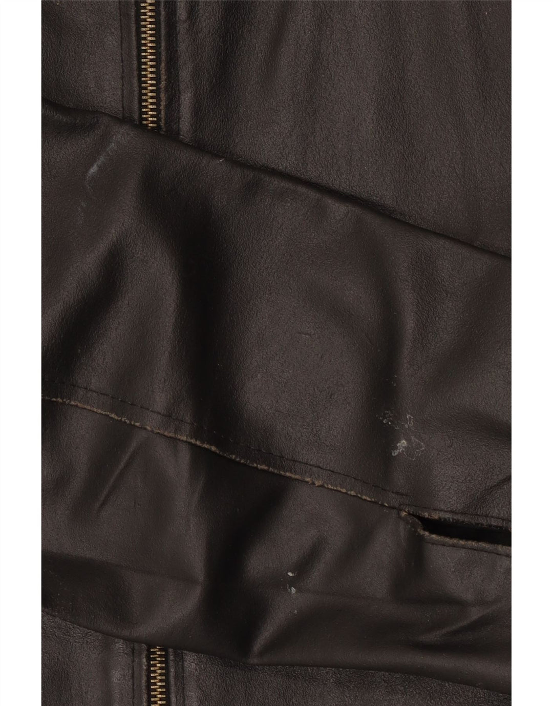 Planet Womens Leather Jacket IT 50 Large Black Leather