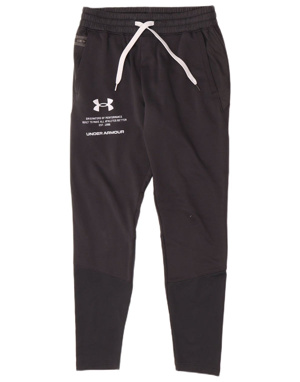 Under Armour Mens Cold Gear Graphic Tracksuit Trousers Medium Black