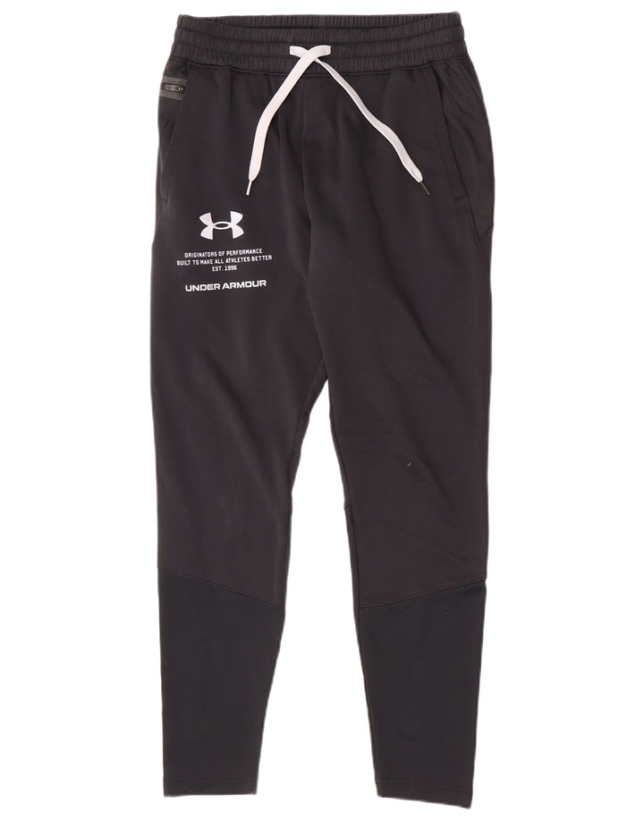 Under Armour Mens Cold Gear Graphic Tracksuit Trousers Medium Black