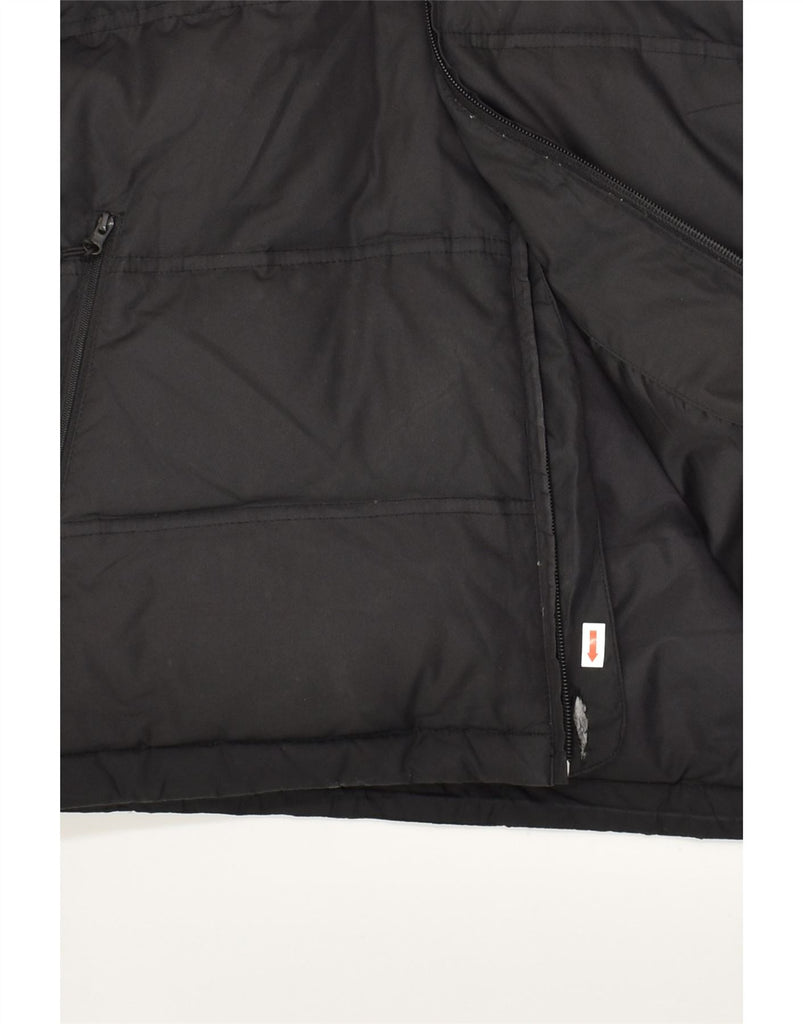 FILA Mens Padded Jacket UK 40 Large Black Nylon | Vintage Fila | Thrift | Second-Hand Fila | Used Clothing | Messina Hembry 