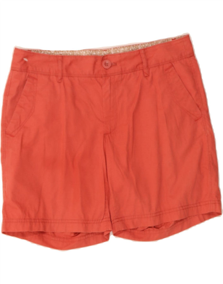 EDDIE BAUER Womens Chino Shorts US 6 Medium W30 Red Cotton Vintage Eddie Bauer and Second-Hand Eddie Bauer from Messina Hembry 