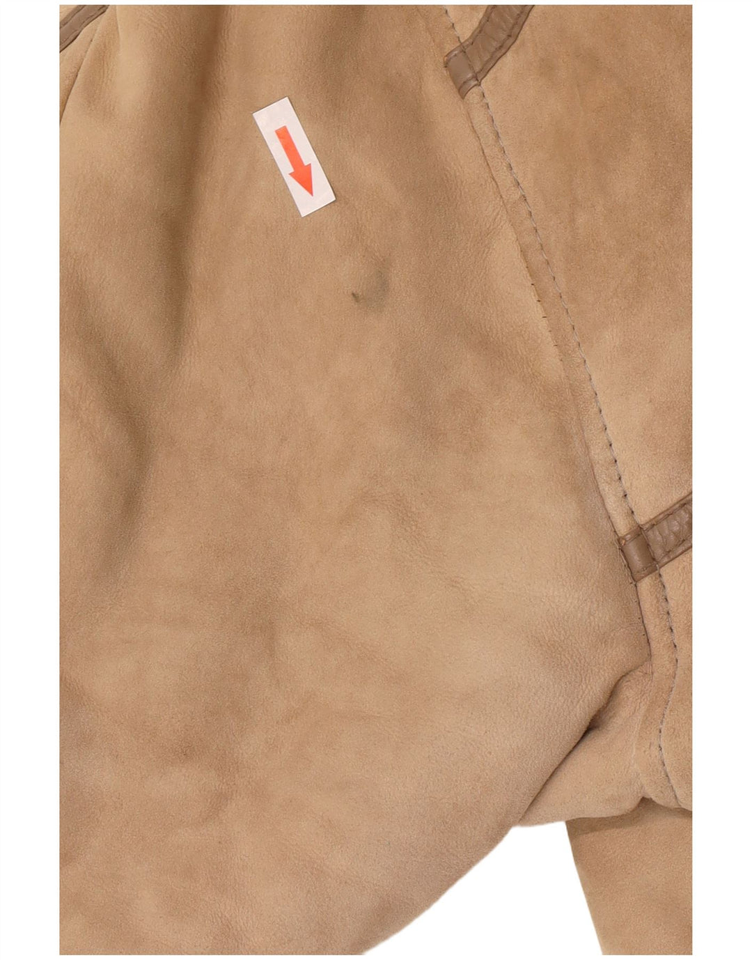 Vintage Womens Shearling Coat UK 14 Medium Brown Shearling