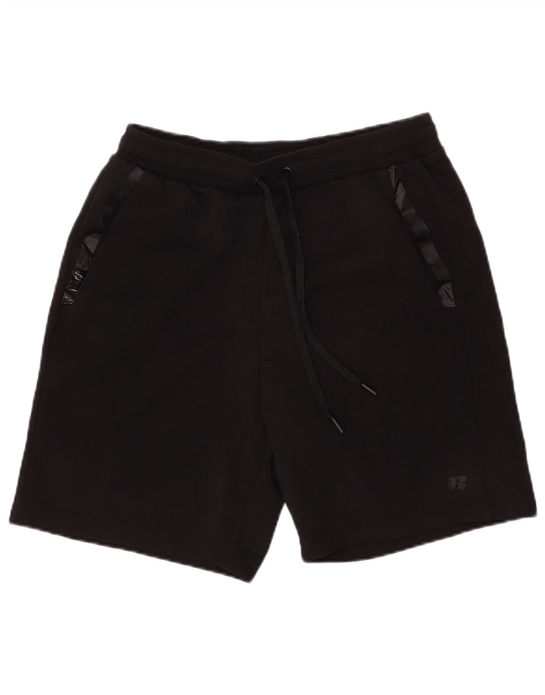Russell Athletic Mens Sport Shorts Medium Black Polyester