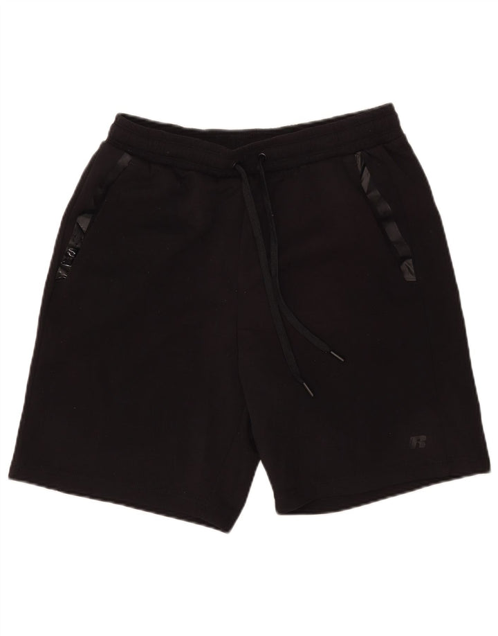 Russell Athletic Mens Sport Shorts Medium Black Polyester