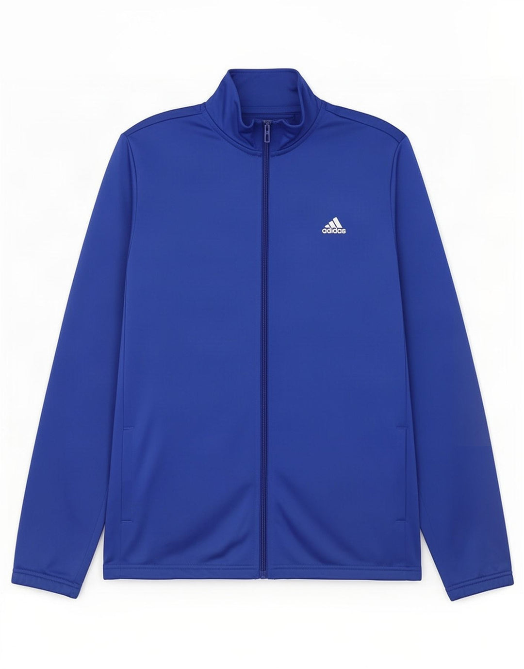 Adidas Boys Graphic Tracksuit Top Jacket 15-16 Years Blue Polyester