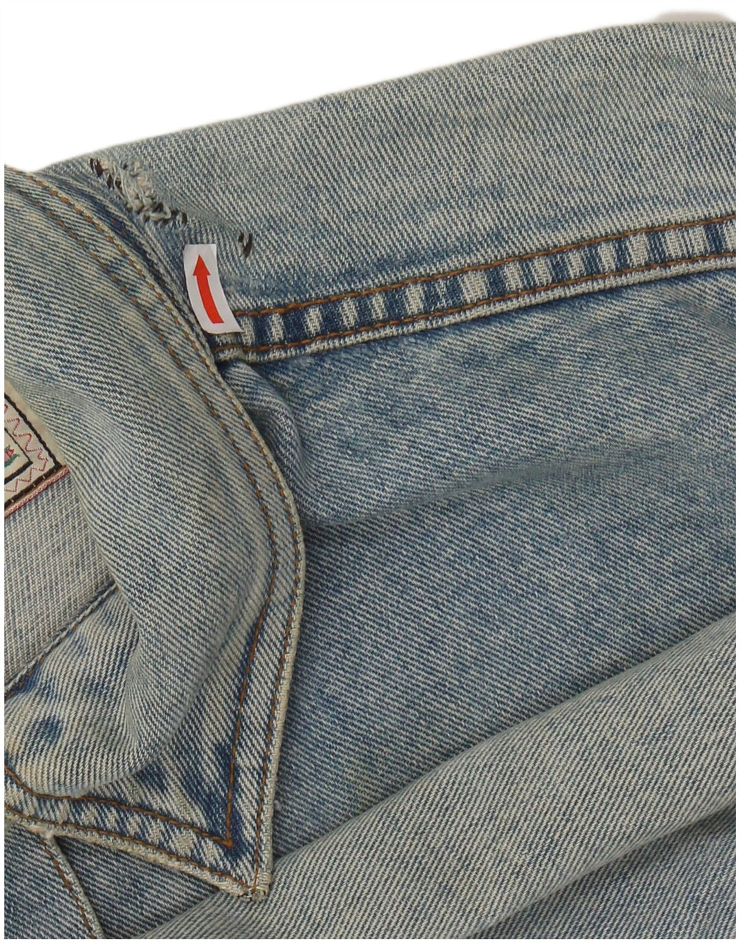 ONYX Womens Crop Denim Jacket UK 14 Medium Blue Cotton