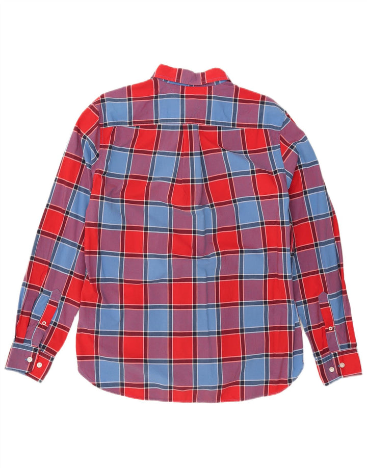 Tommy Hilfiger Mens Shirt Medium Multicoloured Check Cotton
