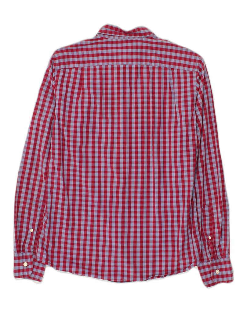 J. CREW Mens Shirt Small Red Gingham Cotton | Vintage J. Crew | Thrift | Second-Hand J. Crew | Used Clothing | Messina Hembry 