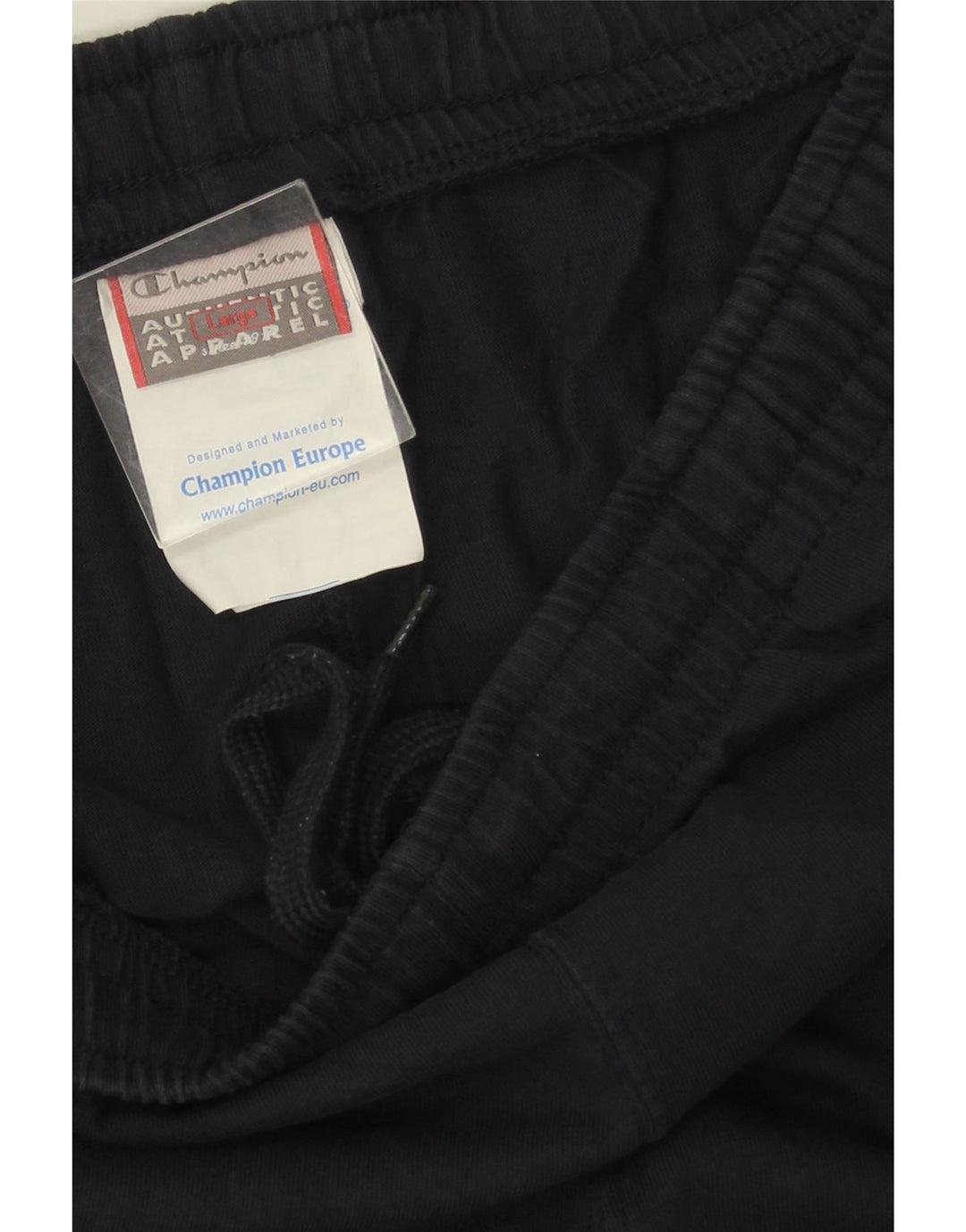 Champion Mens Tracksuit Trousers Joggers Large Navy Blue Cotton