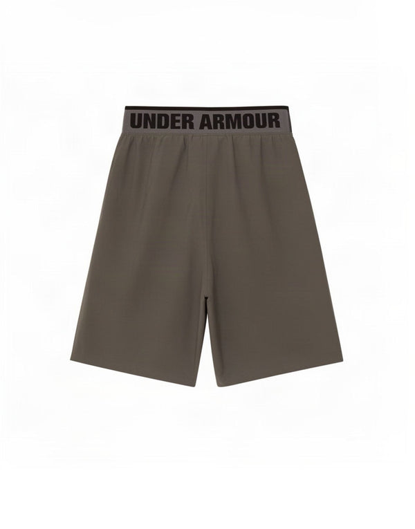 Under Armour Mens Heat Gear Loose Fit Graphic Sport Shorts Small Grey