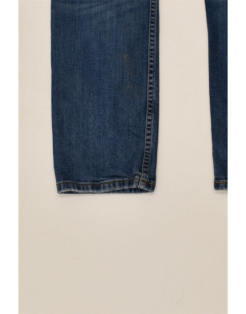 LEVI'S Mens 513 Slim Straight Jeans W28 L30 Blue Cotton | Vintage Levi's | Thrift | Second-Hand Levi's | Used Clothing | Messina Hembry 