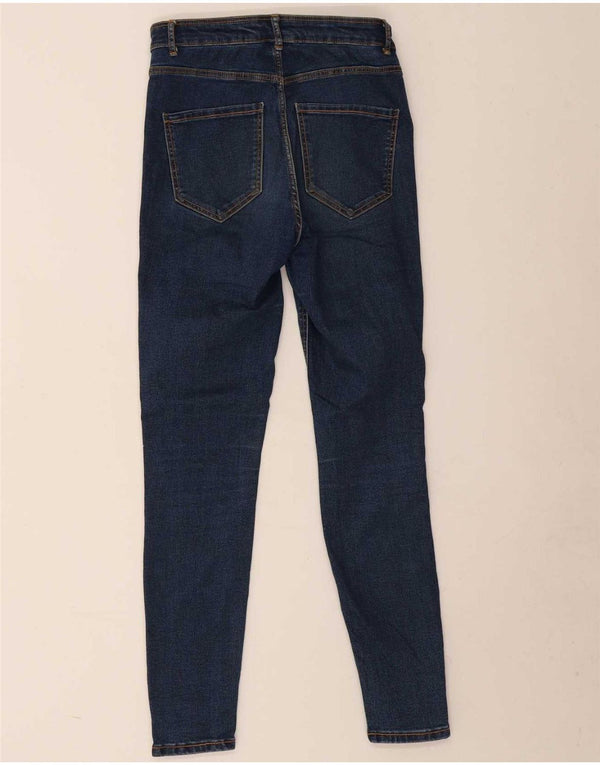 Zara Womens Trafaluc Skinny Jeans EU 38 Small W28 L26 Blue Cotton