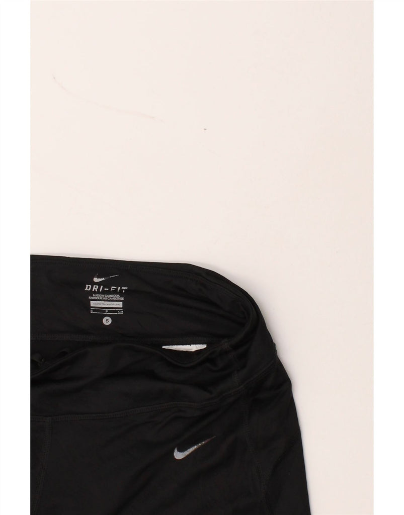 NIKE Womens Leggings Small Black Polyester Vintage Nike and Second-Hand Nike from Messina Hembry 