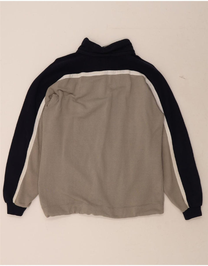 CHAMPION Mens Tracksuit Top Jacket Medium Grey Colourblock Cotton Vintage Champion and Second-Hand Champion from Messina Hembry 