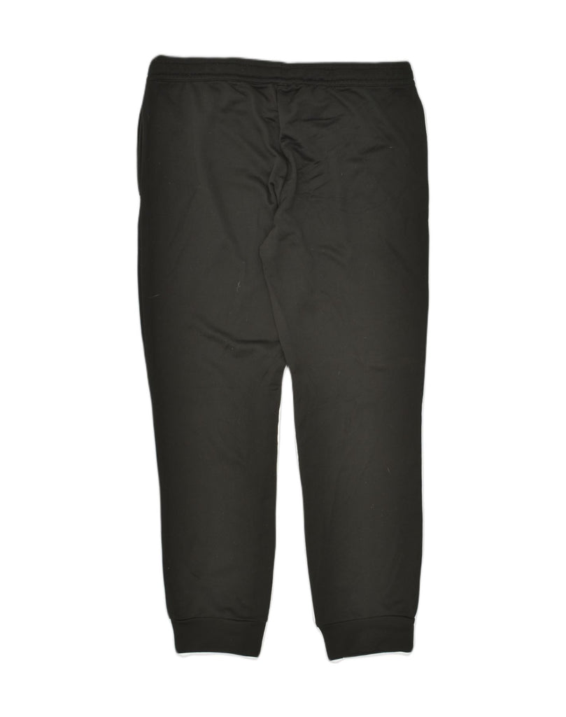 ADIDAS Womens Tracksuit Trousers Joggers UK 14 Large Black Polyester | Vintage Adidas | Thrift | Second-Hand Adidas | Used Clothing | Messina Hembry 