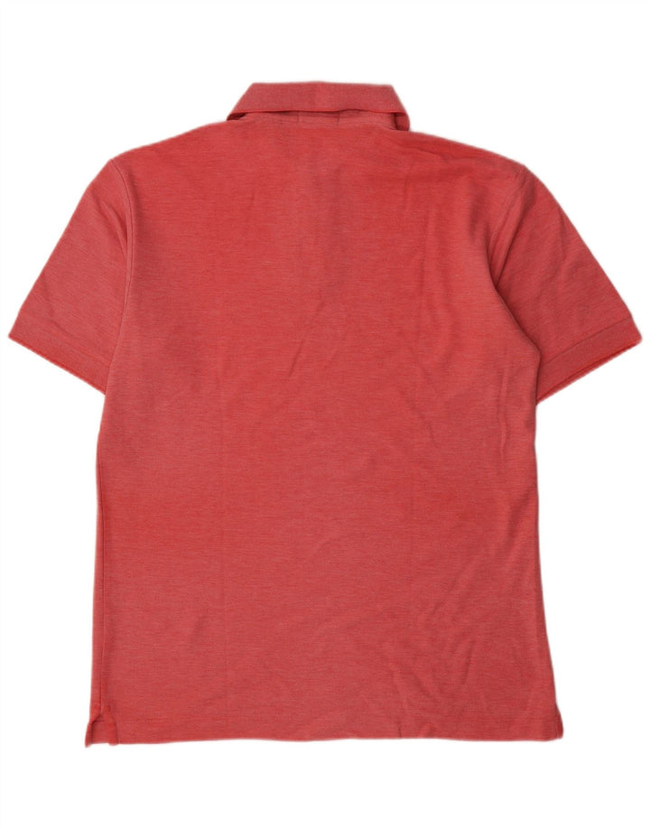 Fila Mens Polo Shirt IT 46 Small Red Cotton