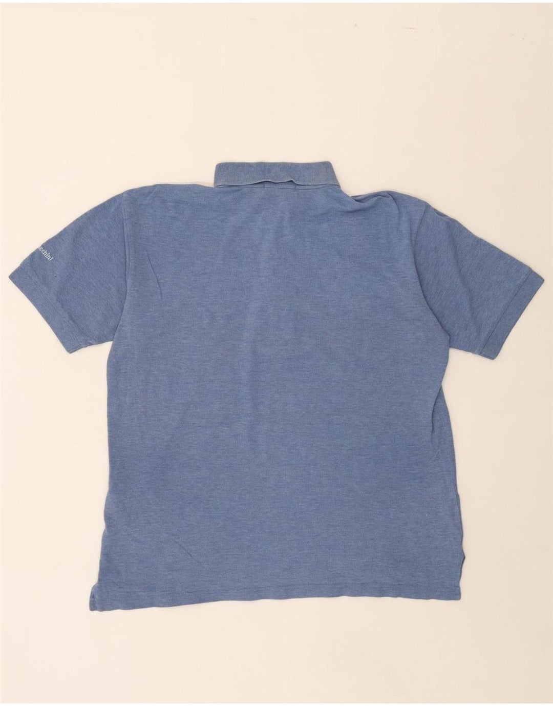 SERGIO TACCHINI Mens Polo Shirt Small Blue Cotton Vintage Sergio Tacchini and Second-Hand Sergio Tacchini from Messina Hembry 