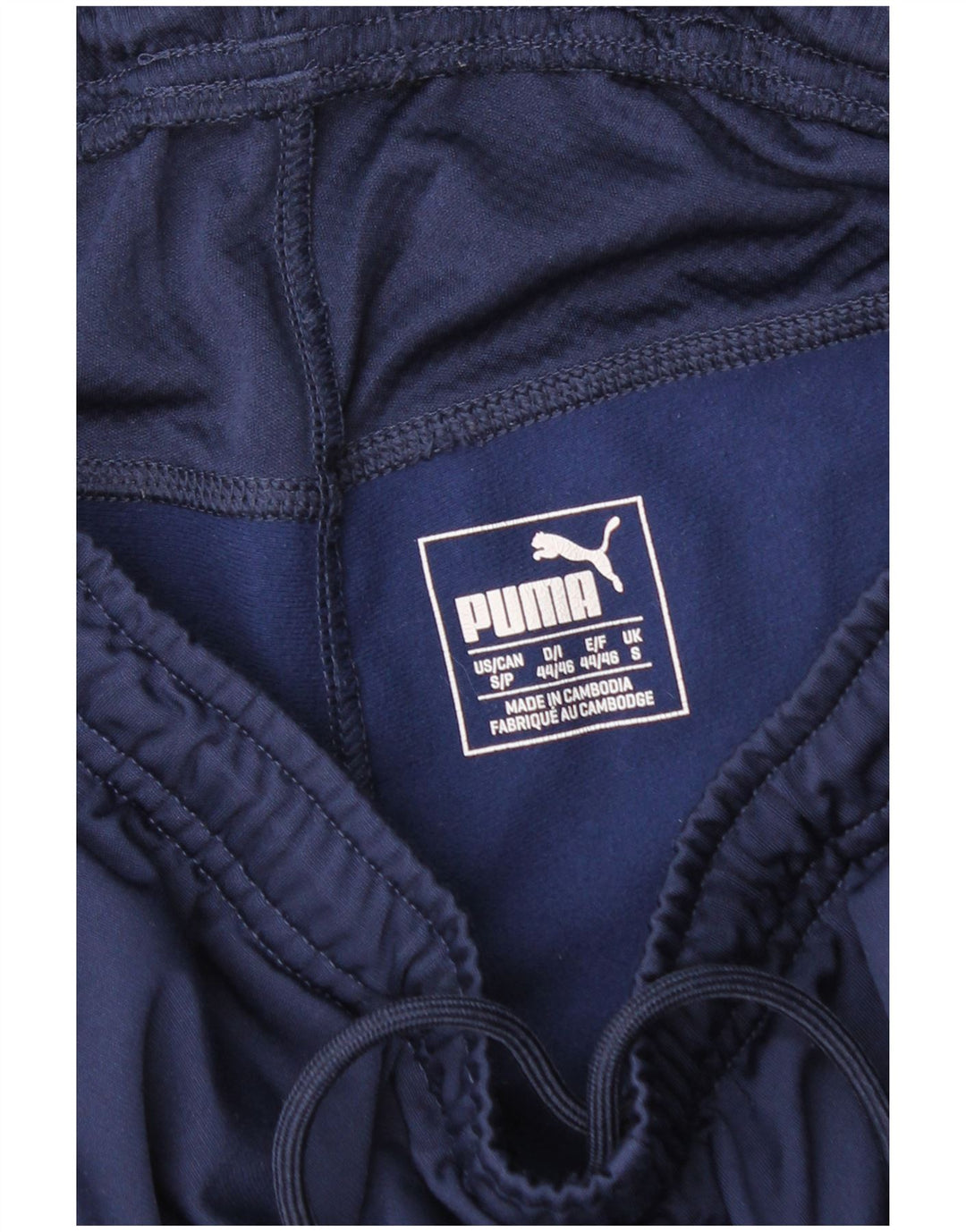 Puma Mens Tracksuit Trousers Small  Navy Blue Polyester
