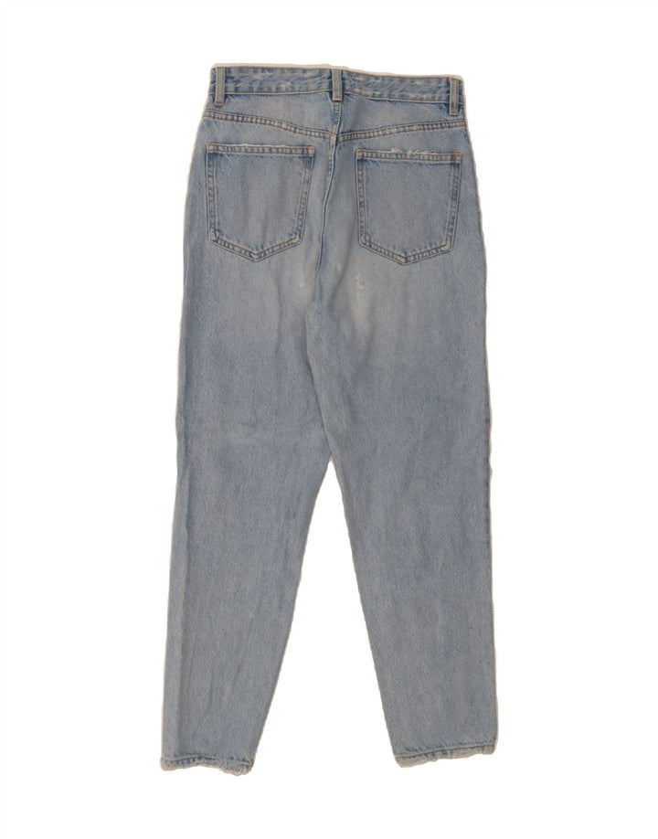 ZARA Womens Distressed Tapered Jeans EU 38 Medium W30 L27 Blue Vintage Zara and Second-Hand Zara from Messina Hembry 