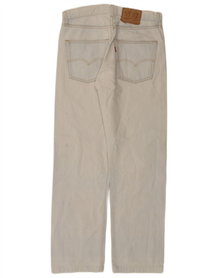 Levi's Mens 501 Straight Jeans W32 L35 Blue