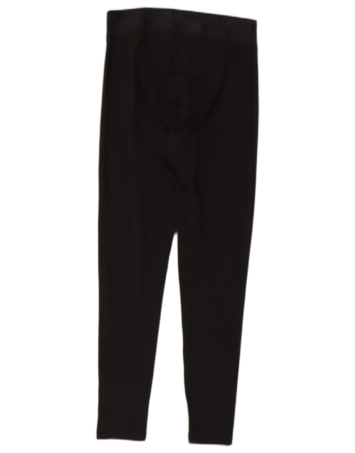 PUMA Womens Graphic Leggings UK 8 Small Black