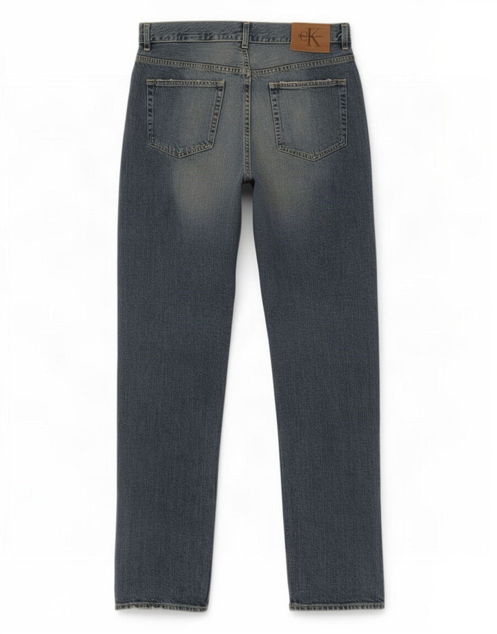 Calvin Klein Mens Straight Jeans W32 L33 Blue