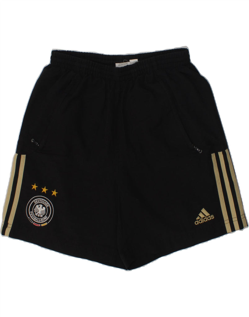 ADIDAS Boys Sport Shorts 11-12 Years Black Polyester | Vintage Adidas | Thrift | Second-Hand Adidas | Used Clothing | Messina Hembry 