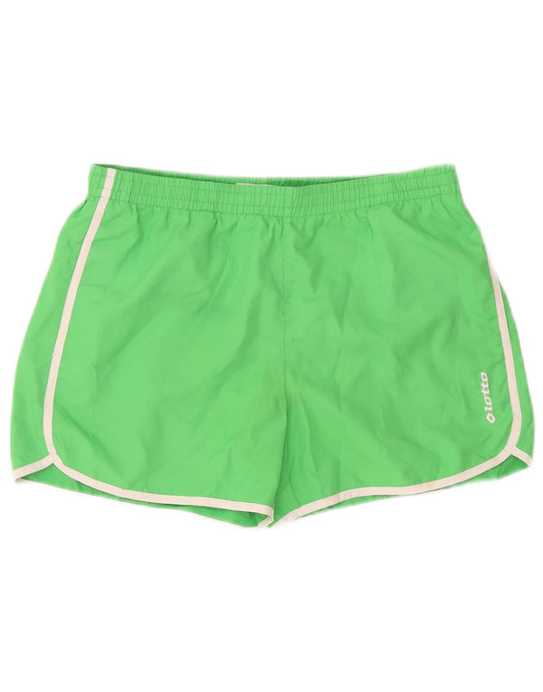 Lotto Womens Swimming Shorts UK 12 Medium  Green