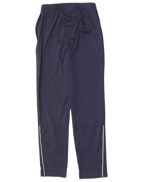 NIKE Boys Dri Fit Tracksuit Trousers Joggers 13-14 Years XL Navy Blue