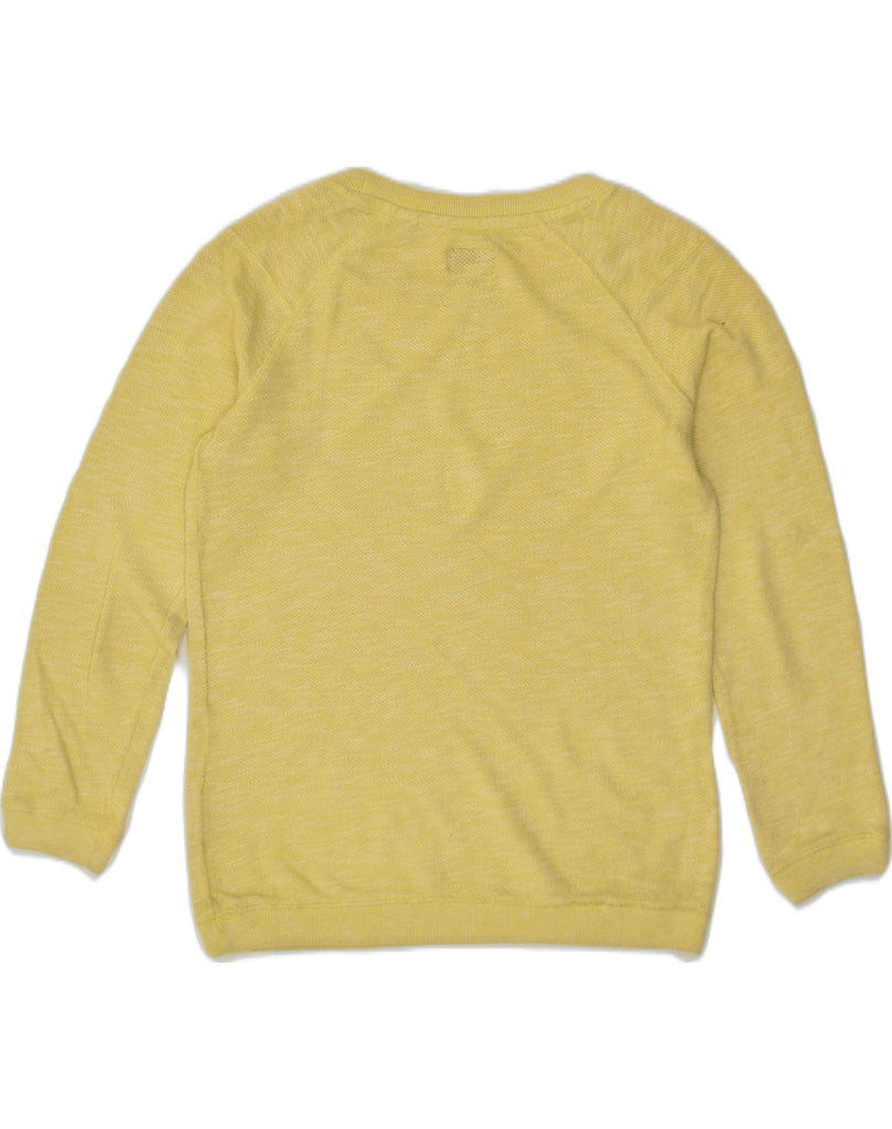 JACK WILLS Womens Sweatshirt Jumper UK 8 Small Yellow Cotton | Vintage Jack Wills | Thrift | Second-Hand Jack Wills | Used Clothing | Messina Hembry 