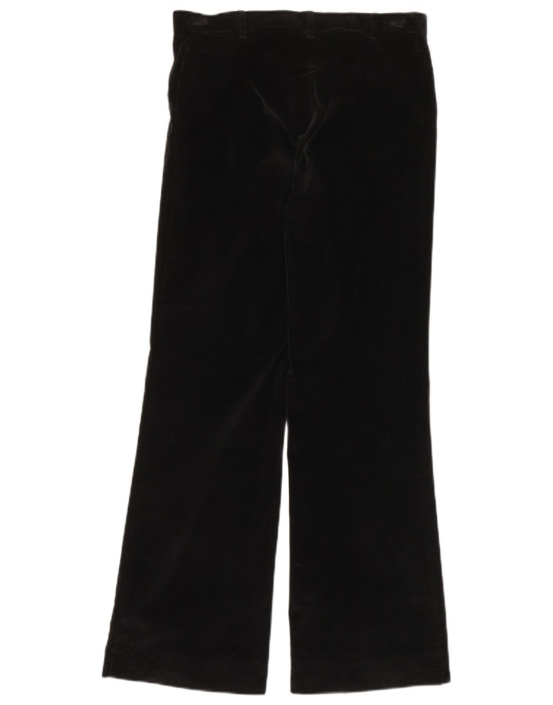 Max Mara Womens Weekend Bootcut Corduroy Trousers UK 10 Small W30 L32 Black