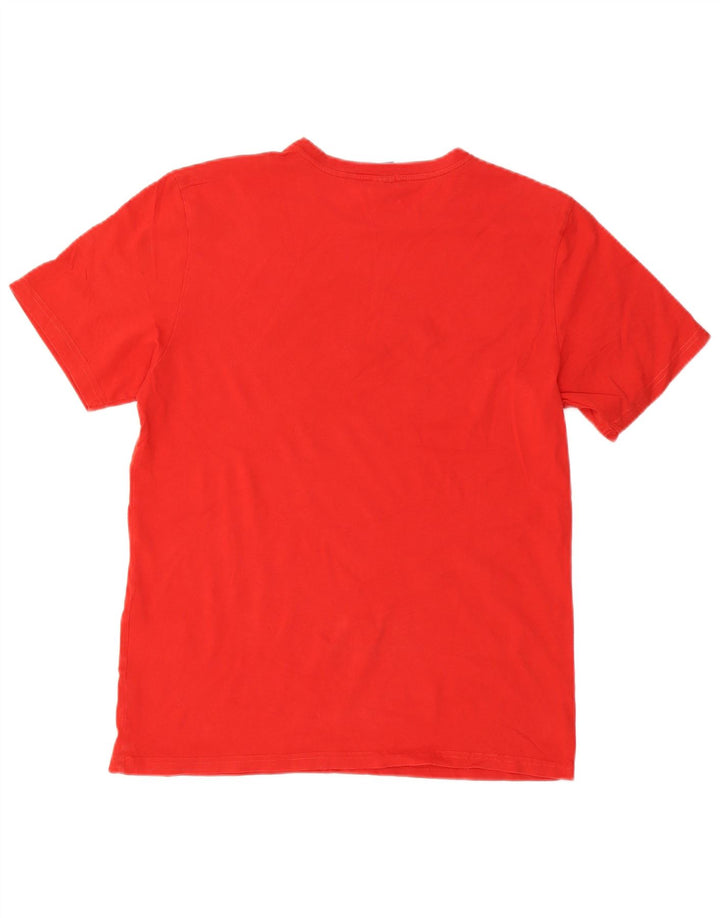 North Sails Mens Regular Fit Graphic T-Shirt Top Medium Red Cotton