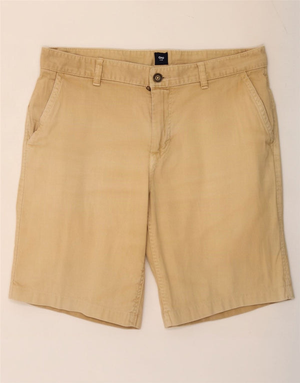 Gap Mens Chino Shorts Large W34 Beige Cotton