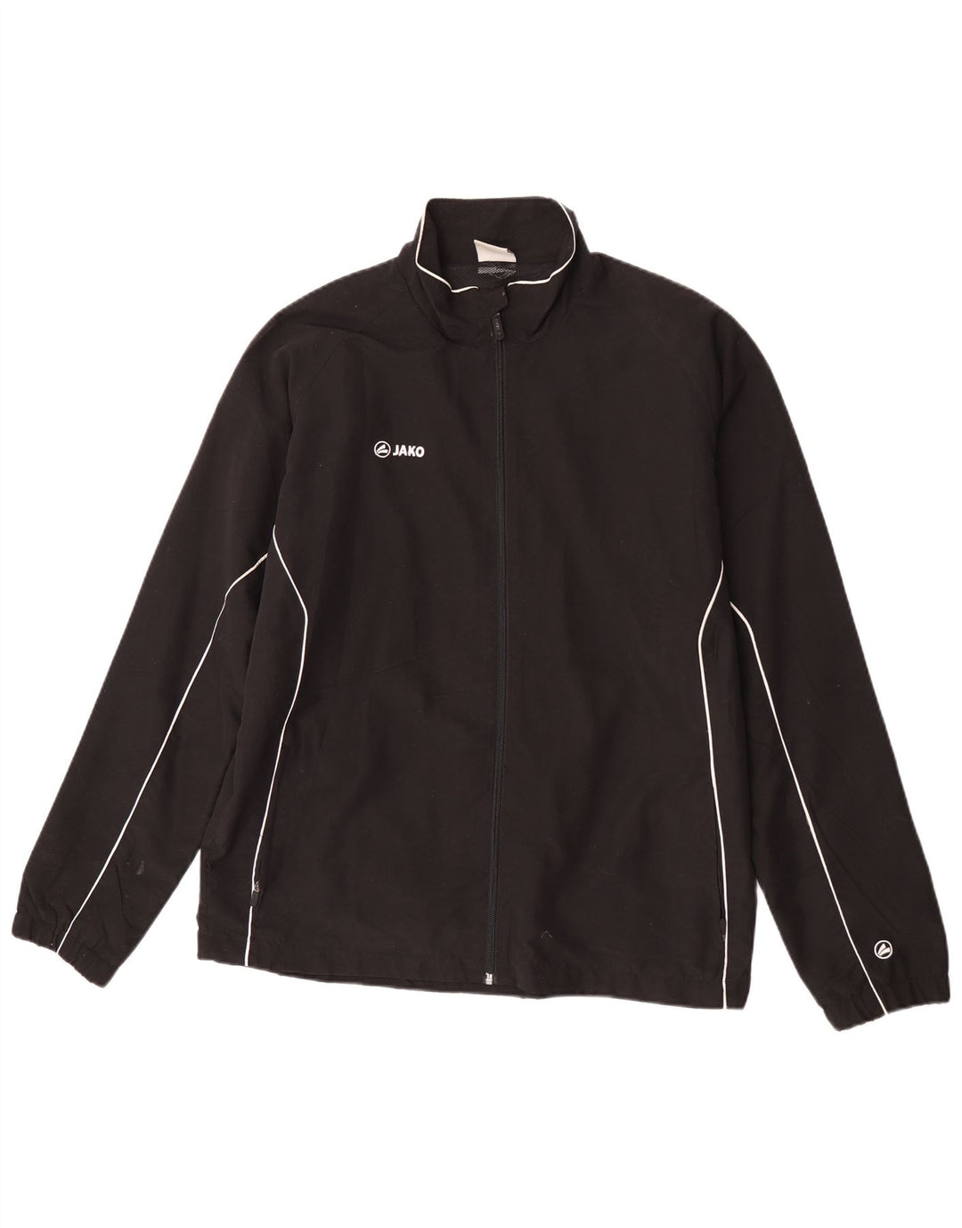 Jako Mens Tracksuit Top Jacket Medium Black Polyester Sports